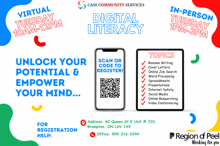 Digital Computer Literacy Flyer